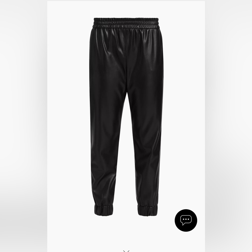 Alice & Olivia leather joggers- sold out. NWT